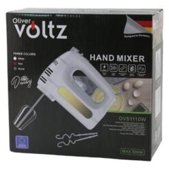 Mixer electric cu 6 viteze 500 W Daisy alb Voltz