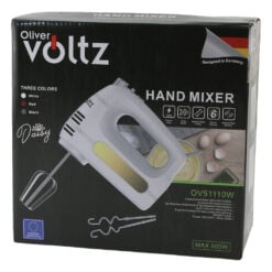 Mixer electric cu 6 viteze 500 W Daisy rosu Voltz