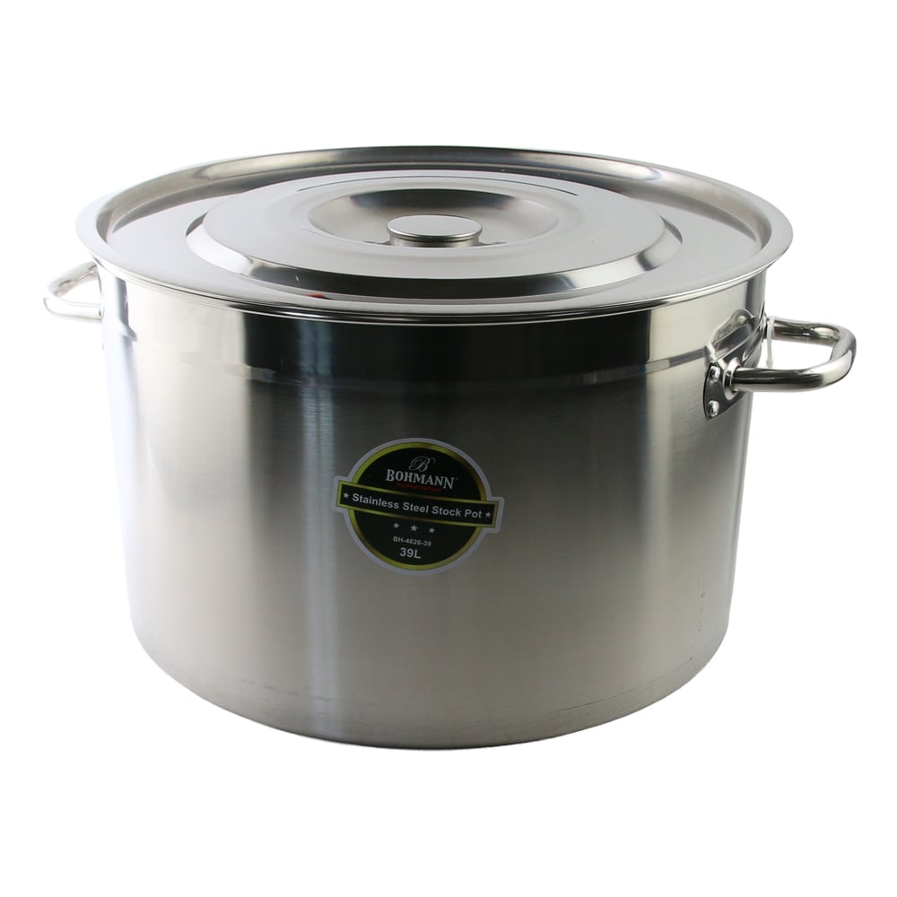 Oala din inox cu capac 39 L Bohmann Oala din inox cu capac 39 L Bohmann