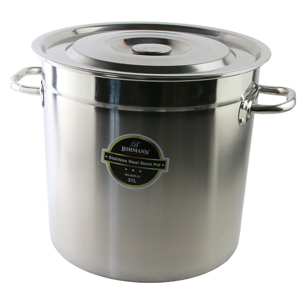 Oala din inox cu capac 31 L Bohmann Oala din inox cu capac 31 L Bohmann
