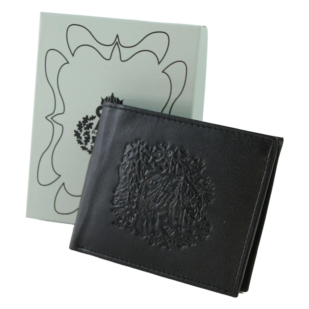 Portofel barbatesc din piele 12 x 9.5 cm Urs Regalo Reale Portofel barbatesc din piele 12 x 9.5 cm Urs Regalo Reale