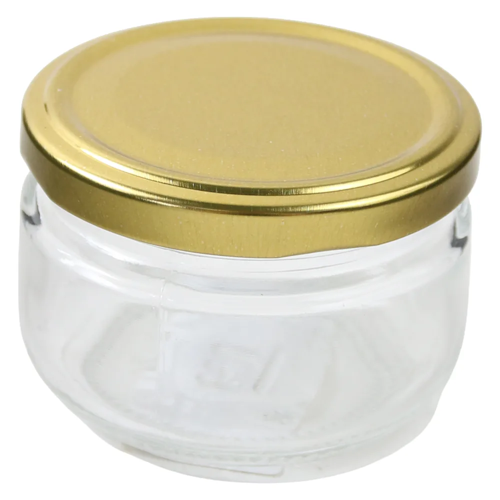 Borcan din sticla cu capac 100 ml 7 x 5 cm Borcan din sticla cu capac 100 ml 7 x 5 cm