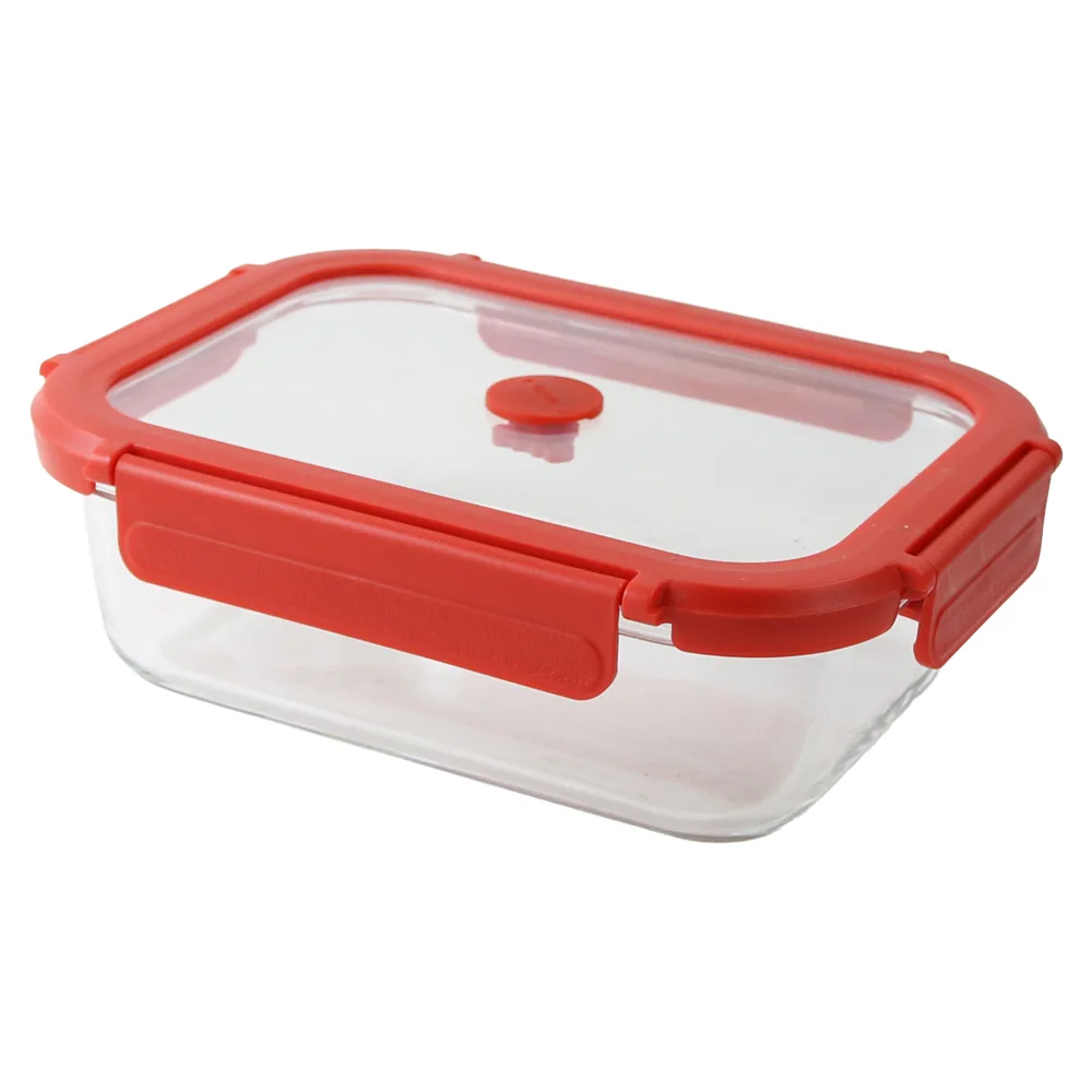 Vas din sticla termorezistenta cu capac pentru depozitare si copt 1020 ml Perfect Home Vas din sticla termorezistenta cu capac pentru depozitare si copt 1020 ml Perfect Home