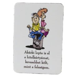 Magnet de frigider haios din plastic 5.5 x 8 cm