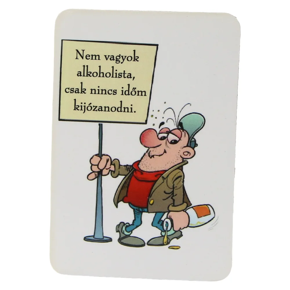 Magnet de frigider haios din plastic 5.5 x 8 cm Magnet de frigider haios din plastic 5.5 x 8 cm