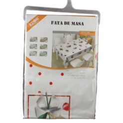Fata de masa din PVC si poliester 120 x 140 cm W.Store