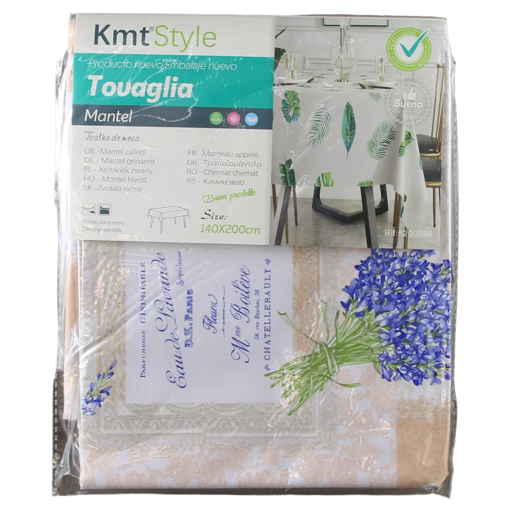 Fata de masa din PVC si poliester 140 x 200 cm Tovaglia