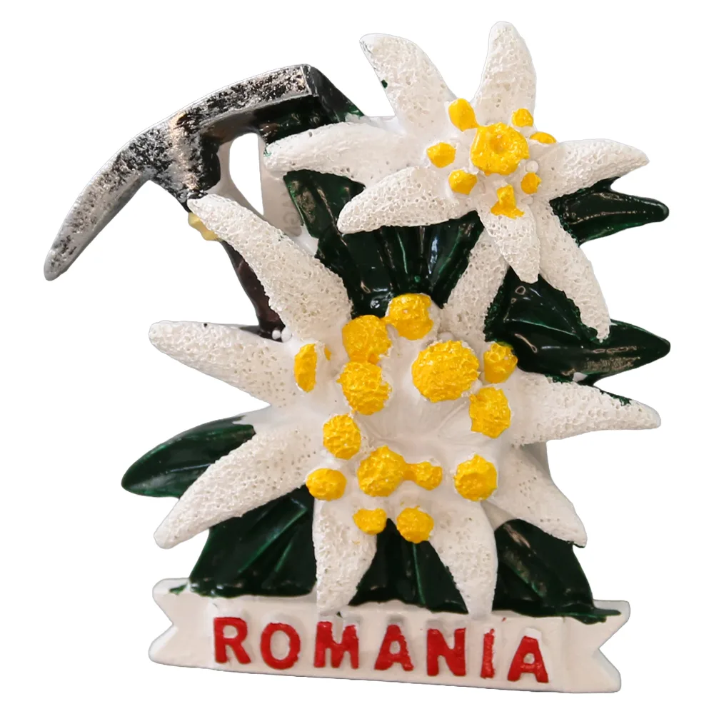 Magnet de frigider din rasina "Romania" 6.5 cm Magnet de frigider din rasina "Romania" 6.5 cm