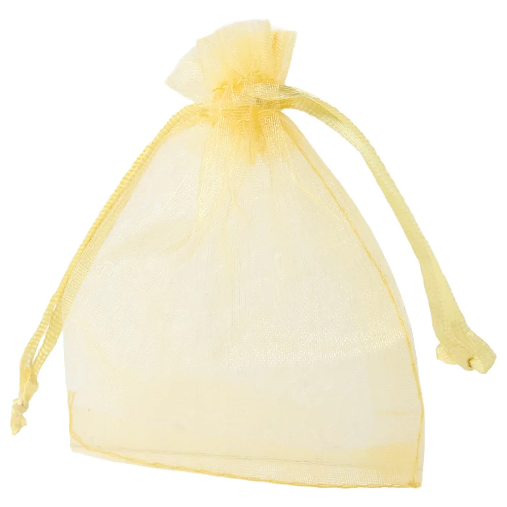 Saculet din organza pentru bijuterii si cadouri 7 x 9.5 cm - se vinde 100 buc./pach.