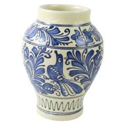 Vaza din ceramica de Corund pictata cu motive traditionale 18 cm
