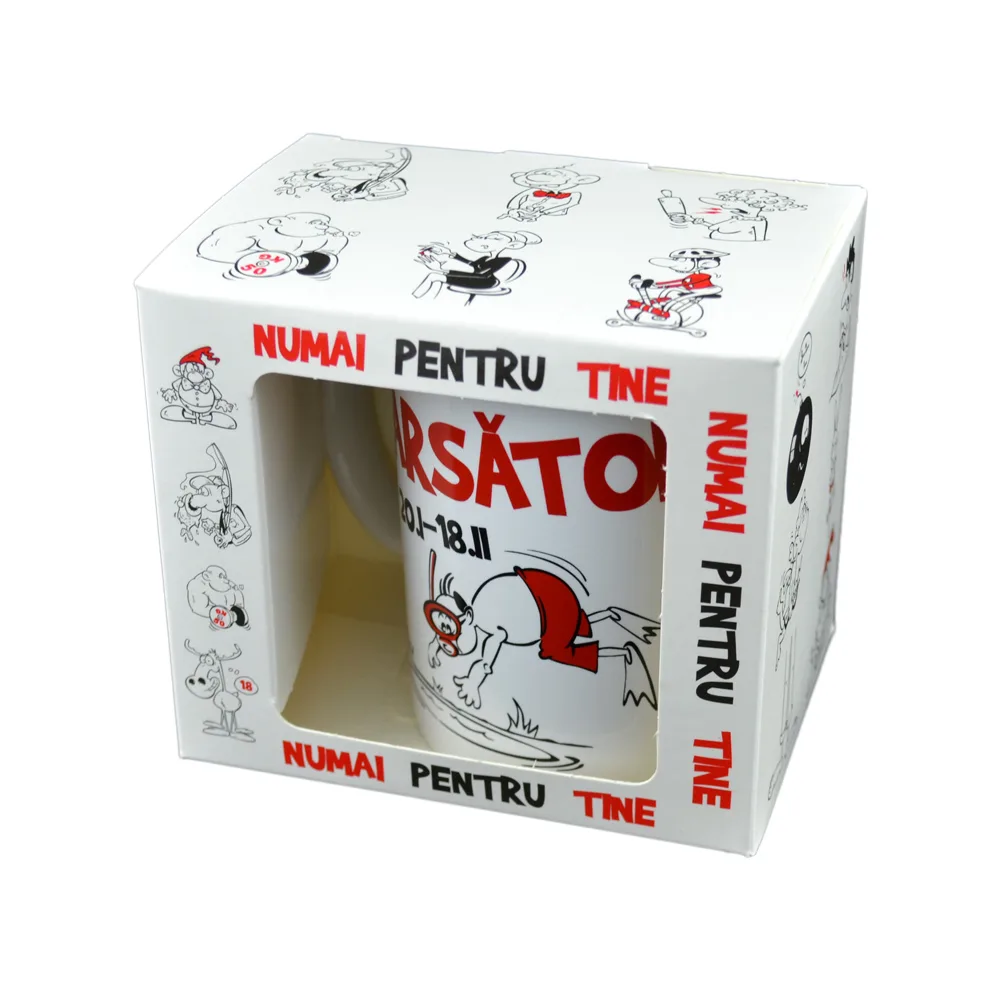 Cana ceramica 300 ml Zodiac "Varsator" in cutie decorativa Cana ceramica 300 ml Zodiac "Varsator" in cutie decorativa