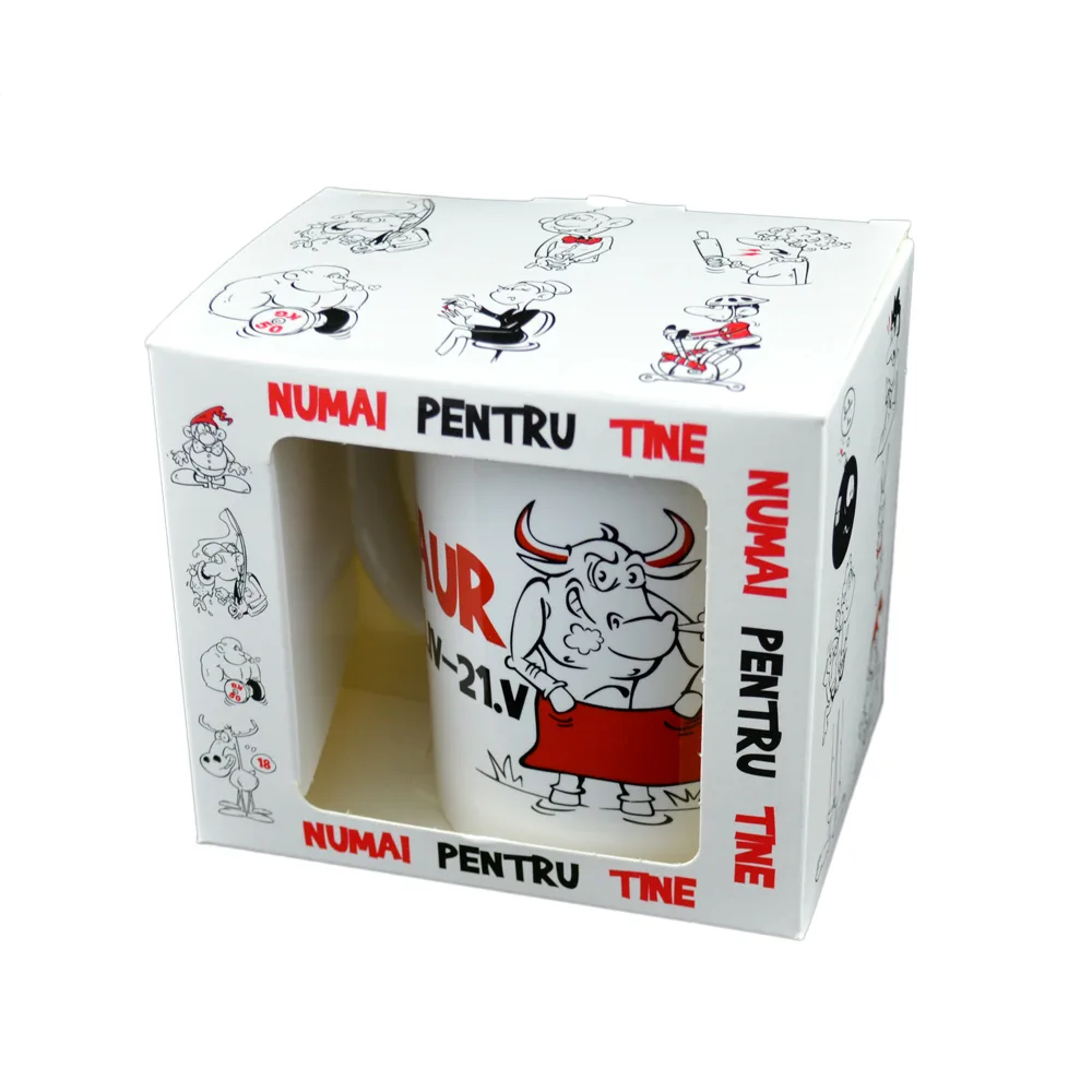 Cana ceramica 300 ml Zodiac "Taur" in cutie decorativa Cana ceramica 300 ml Zodiac "Taur" in cutie decorativa