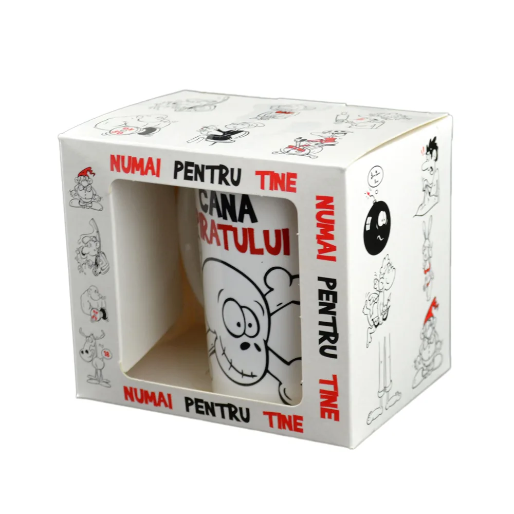Cana ceramica 300 ml "Cana Piratului" Cana ceramica 300 ml "Cana Piratului"