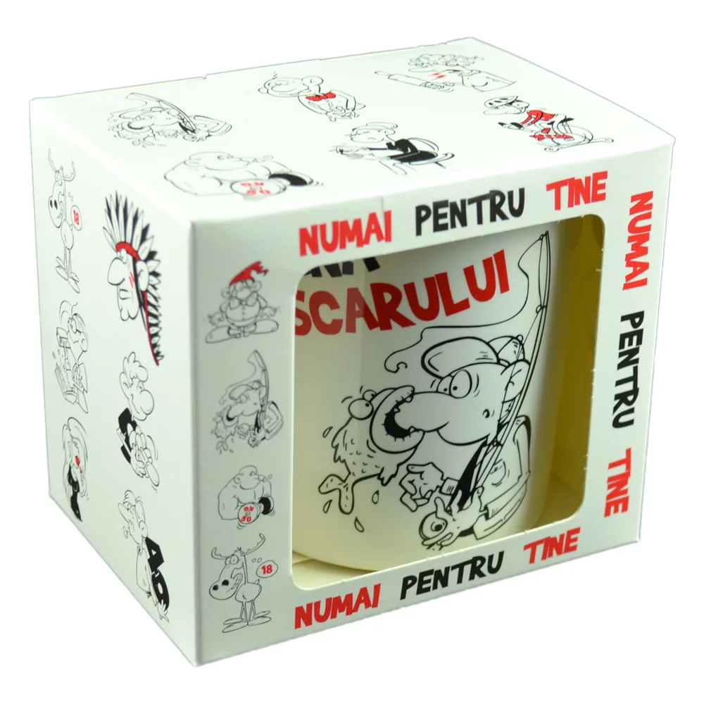 Cana ceramica 300 ml "Cana Pescarului" Cana ceramica 300 ml "Cana Pescarului"