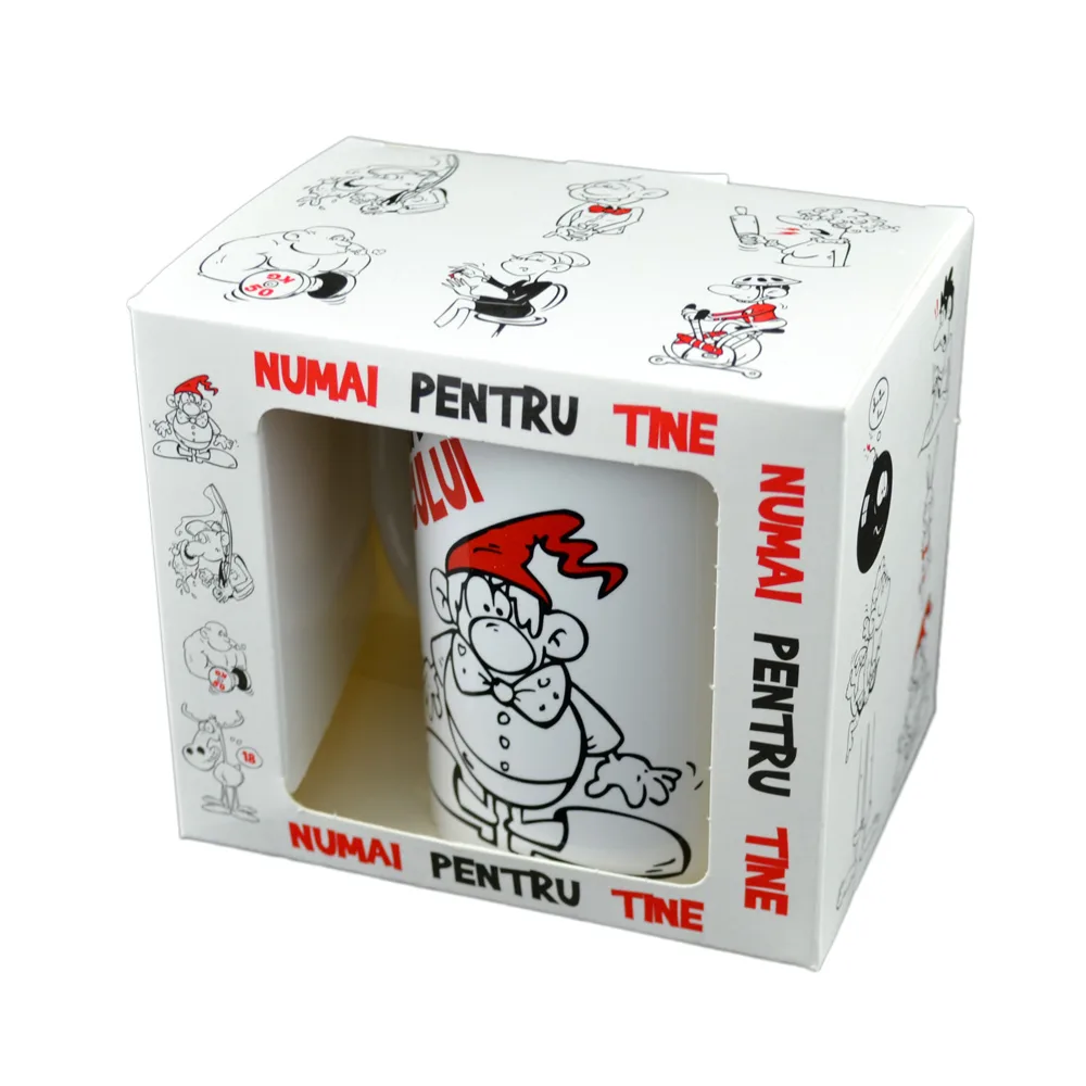 Cana ceramica 300 ml "Cana Piticului" - Funny Mug Cana ceramica 300 ml "Cana Piticului" - Funny Mug