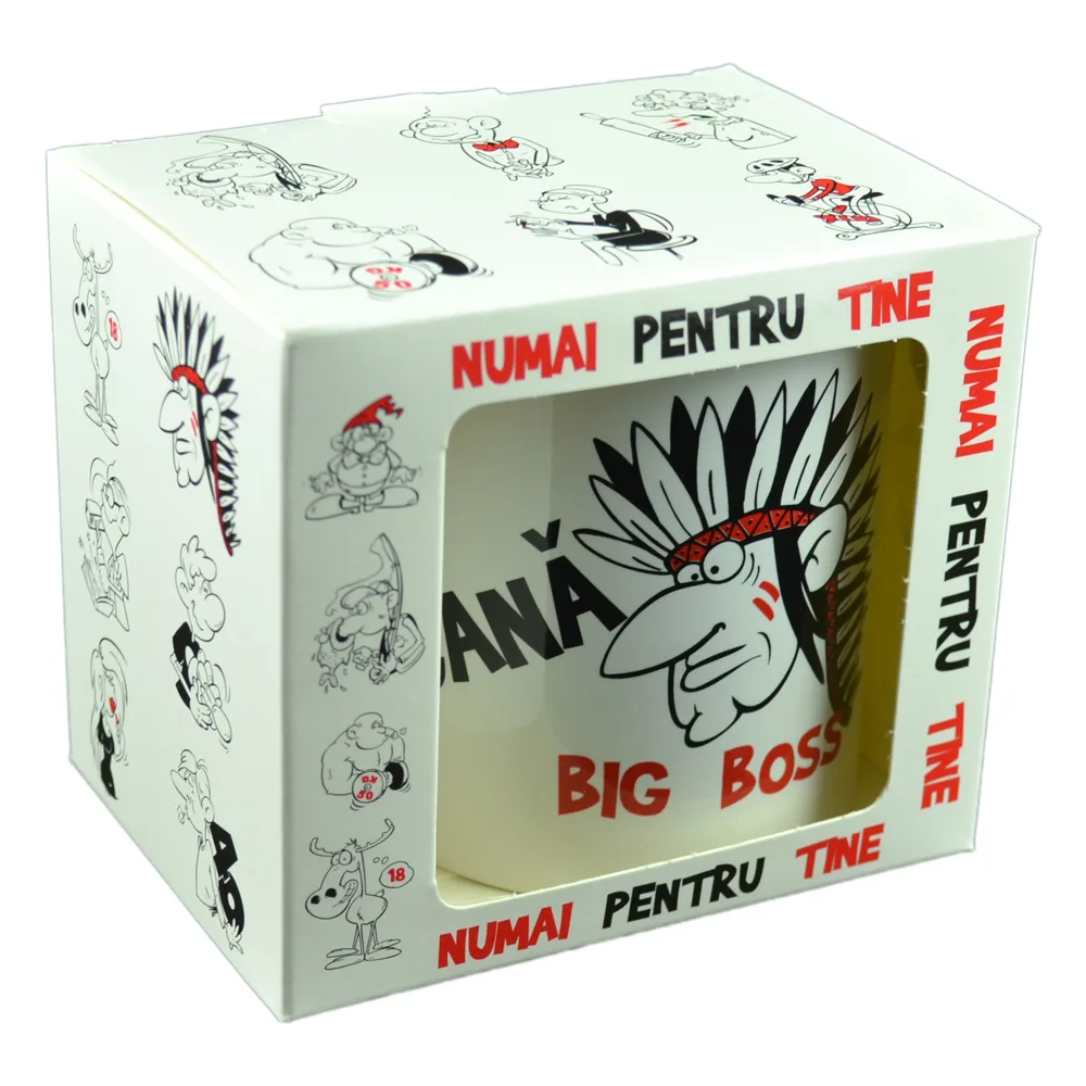Cana ceramica 300 ml "Big Boss" Cana ceramica 300 ml "Big Boss"