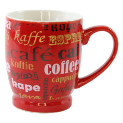 Cana din ceramica rosie