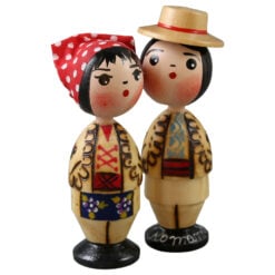 Set 2 figurine magnetice retro