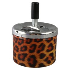 Scrumiera antivant din metal 9 x 7 cm