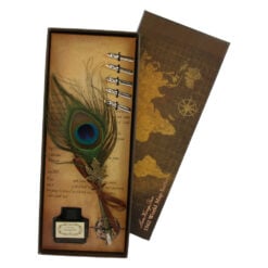 Set de caligrafie vintage cu pana