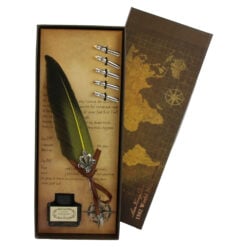 Set de caligrafie vintage cu pana