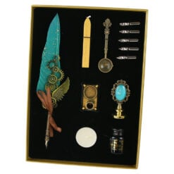 Set de caligrafie vintage cu pana