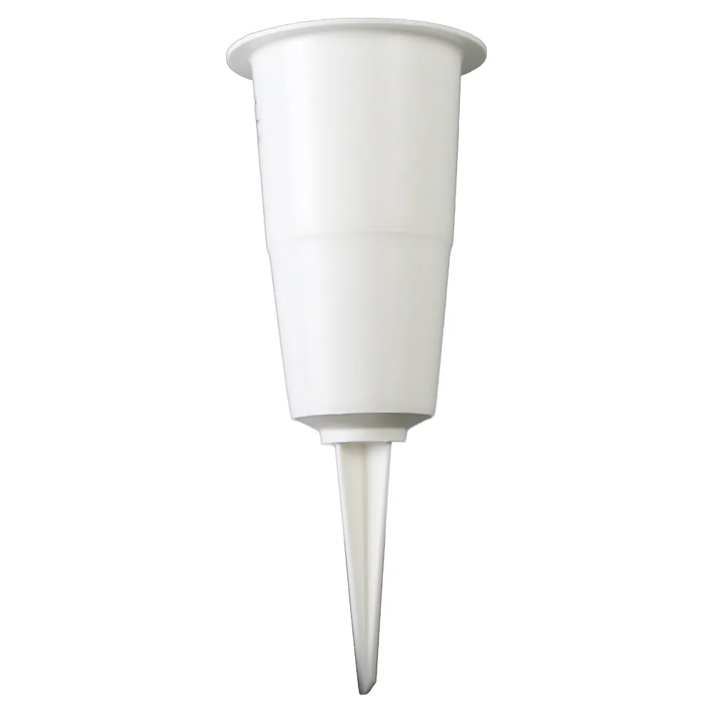 Vaza pentru cimitir din plastic 10 x 25 cm