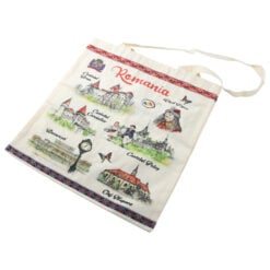 Sacosa textila "Romania" 38 x 41 cm
