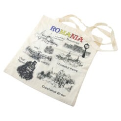 Sacosa textila "Romania" 38 x 41 cm
