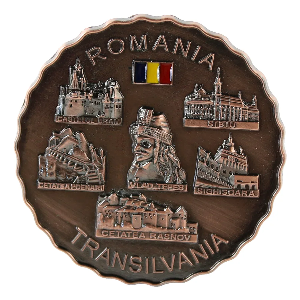 Magnet de frigider metalic 6 cm