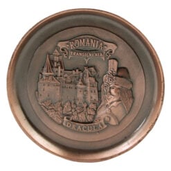 Magnet de frigider metalic rotund