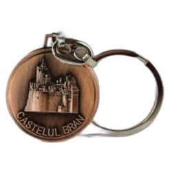 Breloc metalic rotund
