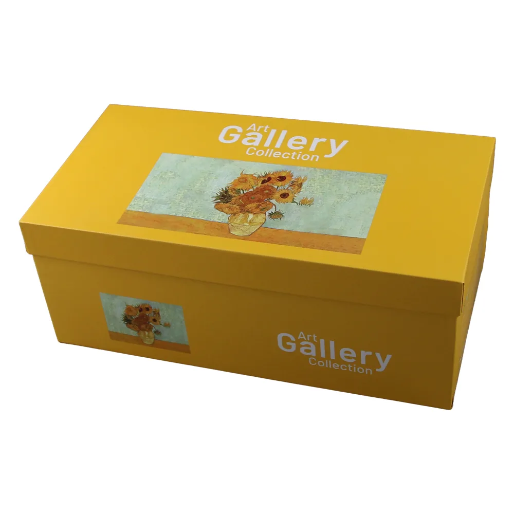 Set ceainic cu infuzor si 2 cesti cu farfurioare "Sunflowers" de V. van Gogh. 270 / 900 ml