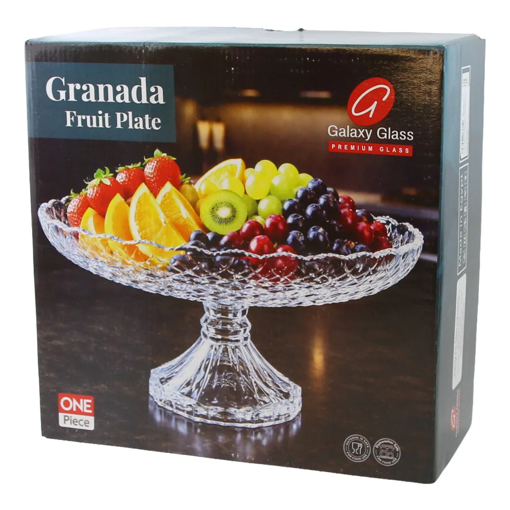 Fructiera din sticla Granada 30 x 14 cm Galaxy Glass