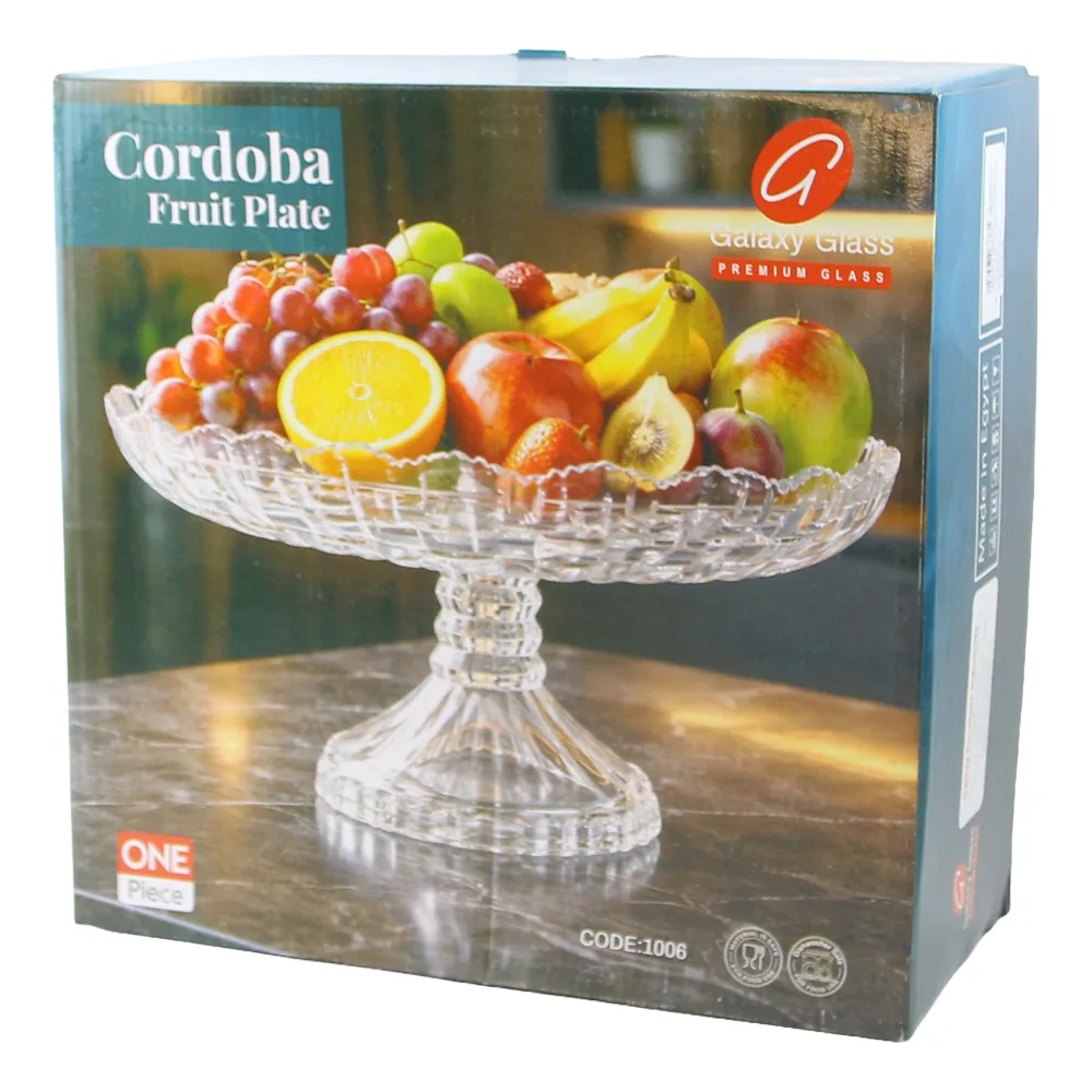 Fructiera din sticla Cordoba 30 x 14.5 cm Galaxy Glass