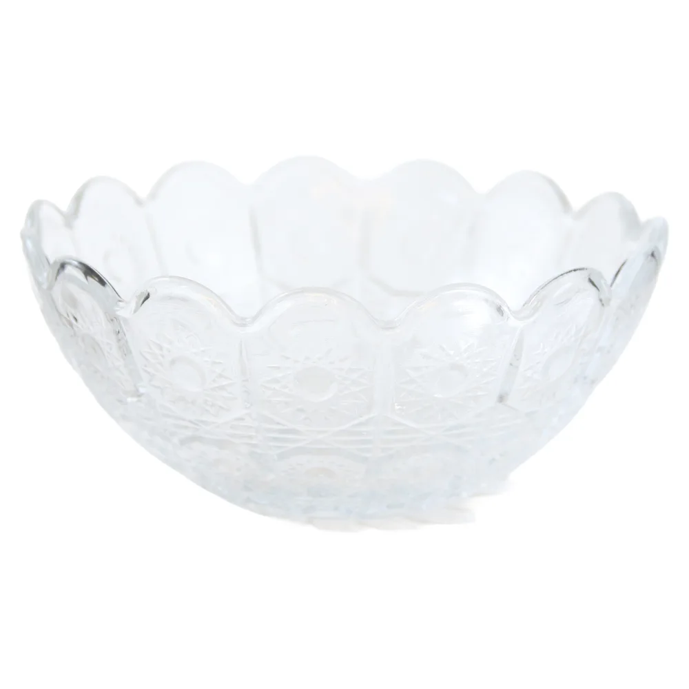 Set 6 boluri din sticla Bohemia 12 x 5.5 cm