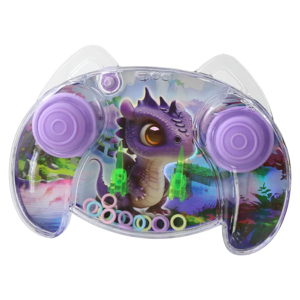 Joc portabil cu apa si inele dragon 12 x 8.5 cm
