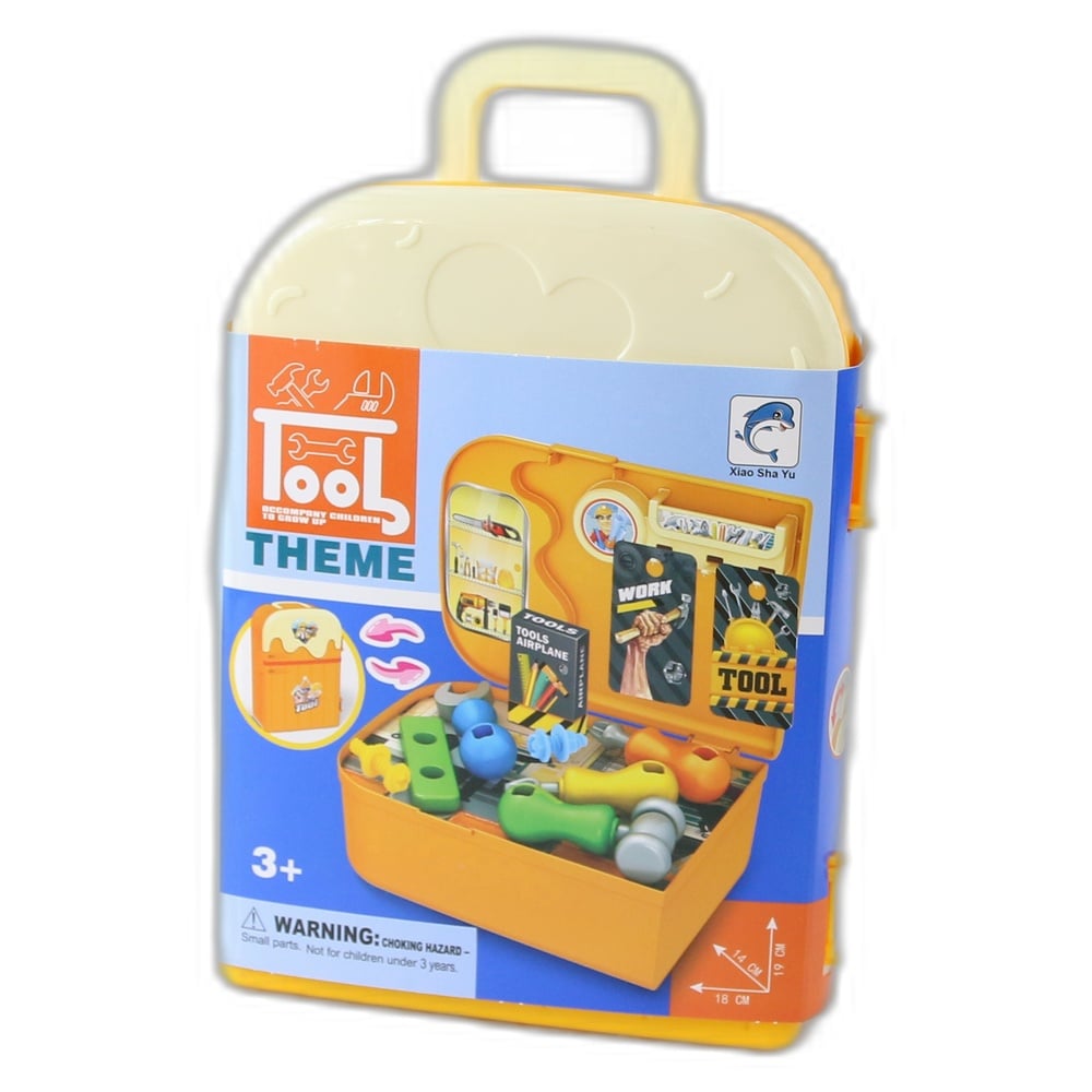 Set de unelte pentru copii cu troler Set de unelte pentru copii cu troler