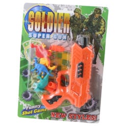 Jucarie pistol cu accesorii Soldier Super Gun