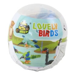 Capsula surpriza cu figurina din blocuri Lovely Birds