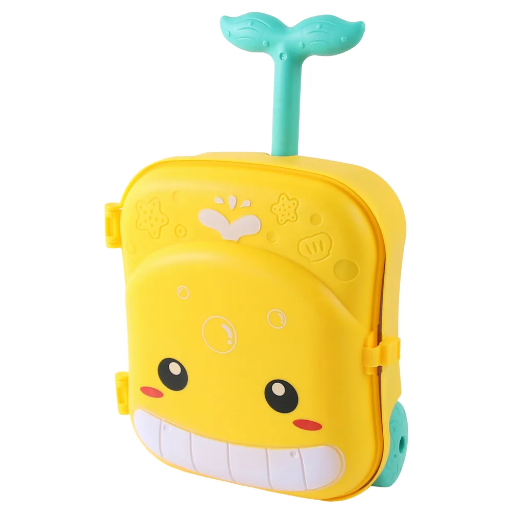 Set de unelte pentru copii cu troler Whale 14 x 24 cm