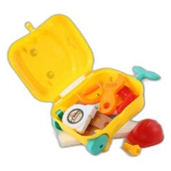 Set de unelte pentru copii cu troler Whale 14 x 24 cm