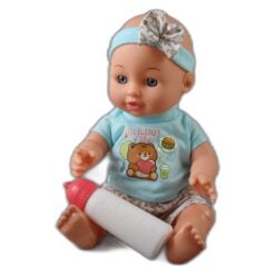 Papusa cu sunete si biberon 30 cm
