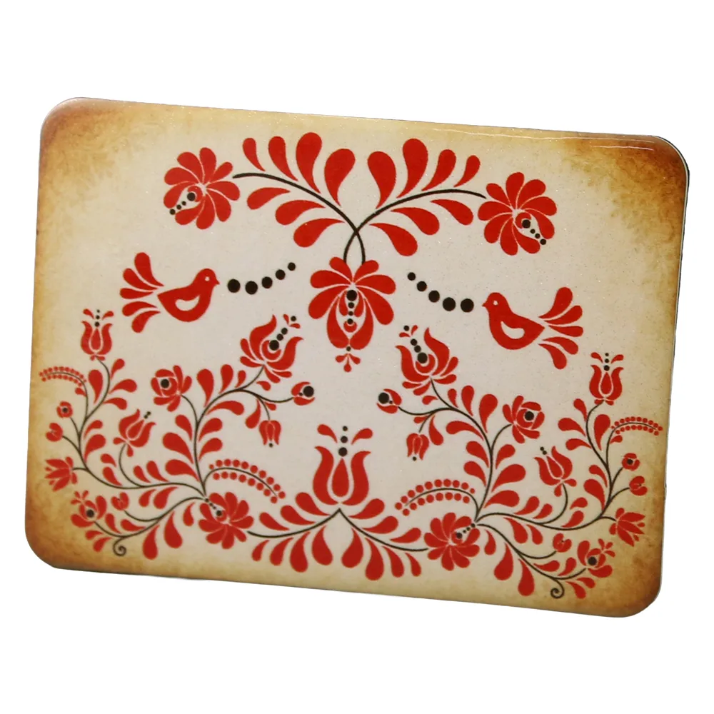 Magnet de frigider din plastic 7.5 x 5.5 cm