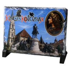 Placa din ardezie Kincses Kolozsvar 19 x 14 cm