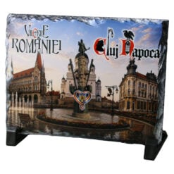 Placa din ardezie Cluj-Napoca 19 x 14 cm