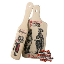 Set ustensile bucatarie cu magnet de frigider "Romania - Momente istorice"