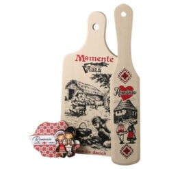 Set ustensile bucatarie cu magnet de frigider "Romania - Familie Dacica"
