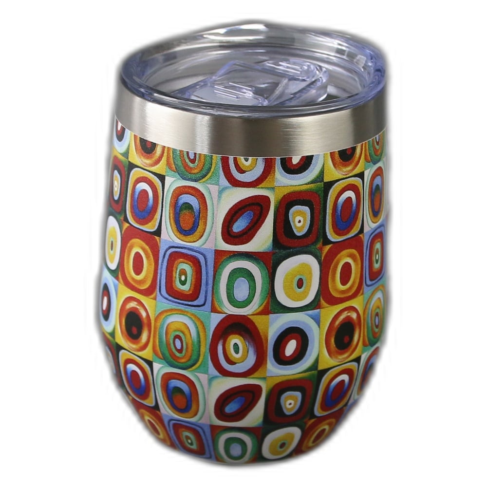 Cana termos 330 ml "Squares with Circles" de W. Kandinsky Cana termos 330 ml "Squares with Circles" de W. Kandinsky