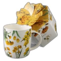 Cana portelan "Yellow Flowers" 400 ml